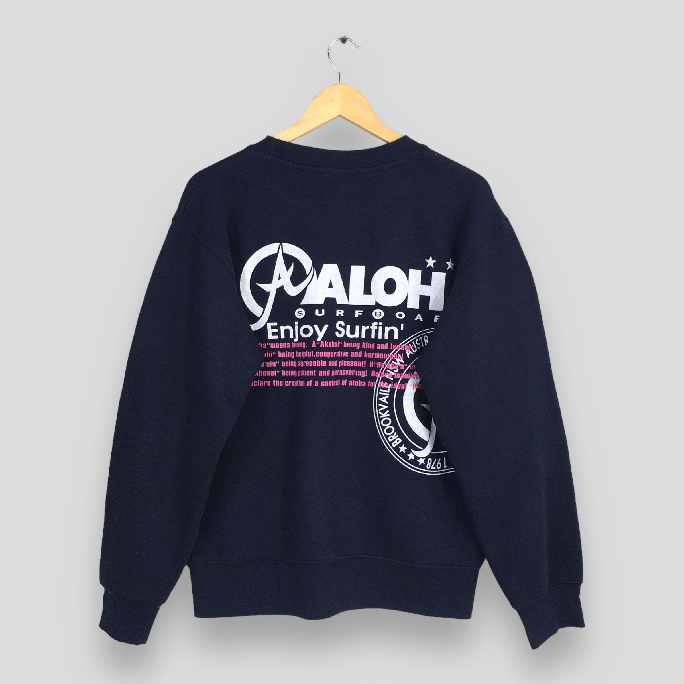 Other Vintage Aloha Surf Blue Sweater Medium Size US M / EU 48-50 / 2 - 6 Thumbnail