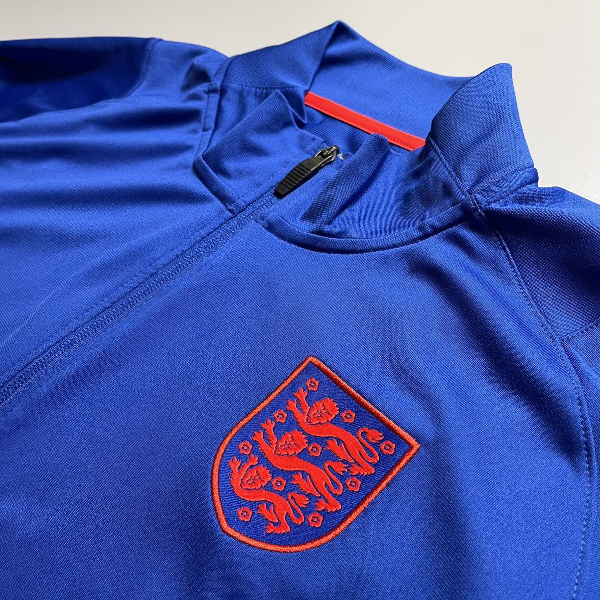 Nike × Vintage ENGLAND NIKE 2020 EURO SOCCER FOOTBALL TRAINING TRACK TOP Size US XXL / EU 58 / 5 - 3 Thumbnail
