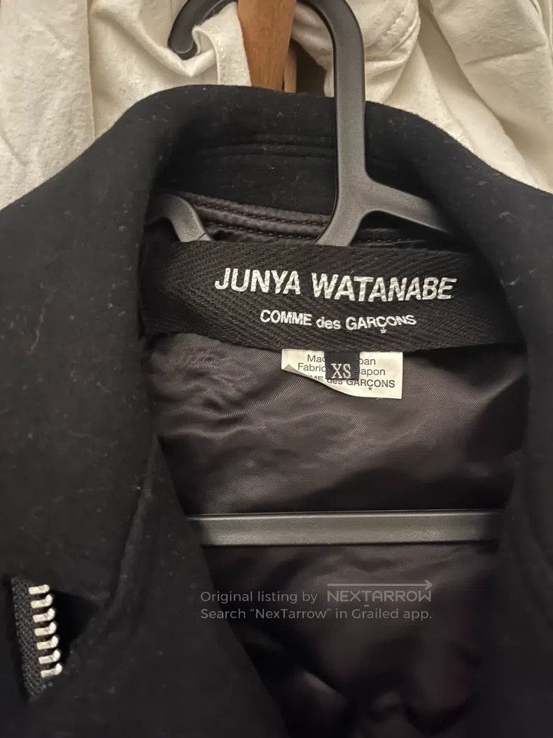 Junya Watanabe Junya Watanabe Studded Wool Heavy Jacket Size XS / US 0-2 / IT 36-38 - 2 Thumbnail