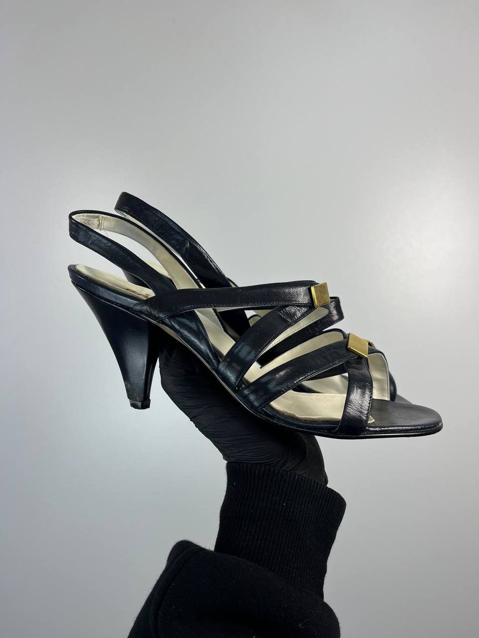 Bally Bally Leather Slingback Heels Black Womens Size Eu 39 Size US 6 / IT 36 - 2 Thumbnail