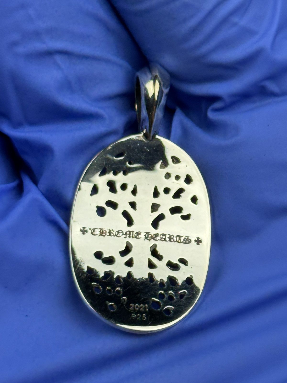 Chrome Hearts Chrome Hearts Oval Cross Pendant Size ONE SIZE - 14 Thumbnail