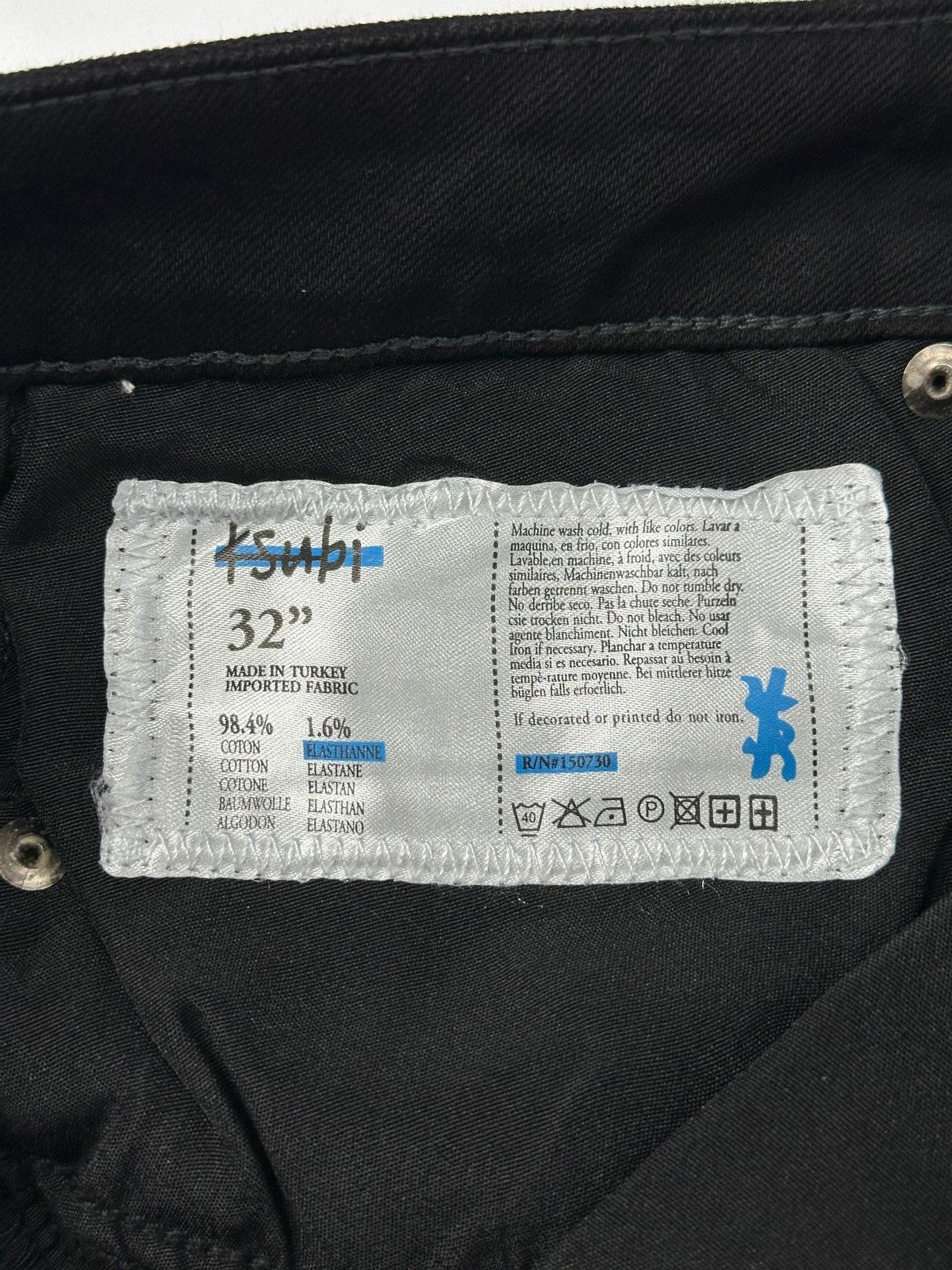 Ksubi Ksubi Jeans Black Chitch Laid Black 32 Size US 32 / EU 48 - 4 Thumbnail