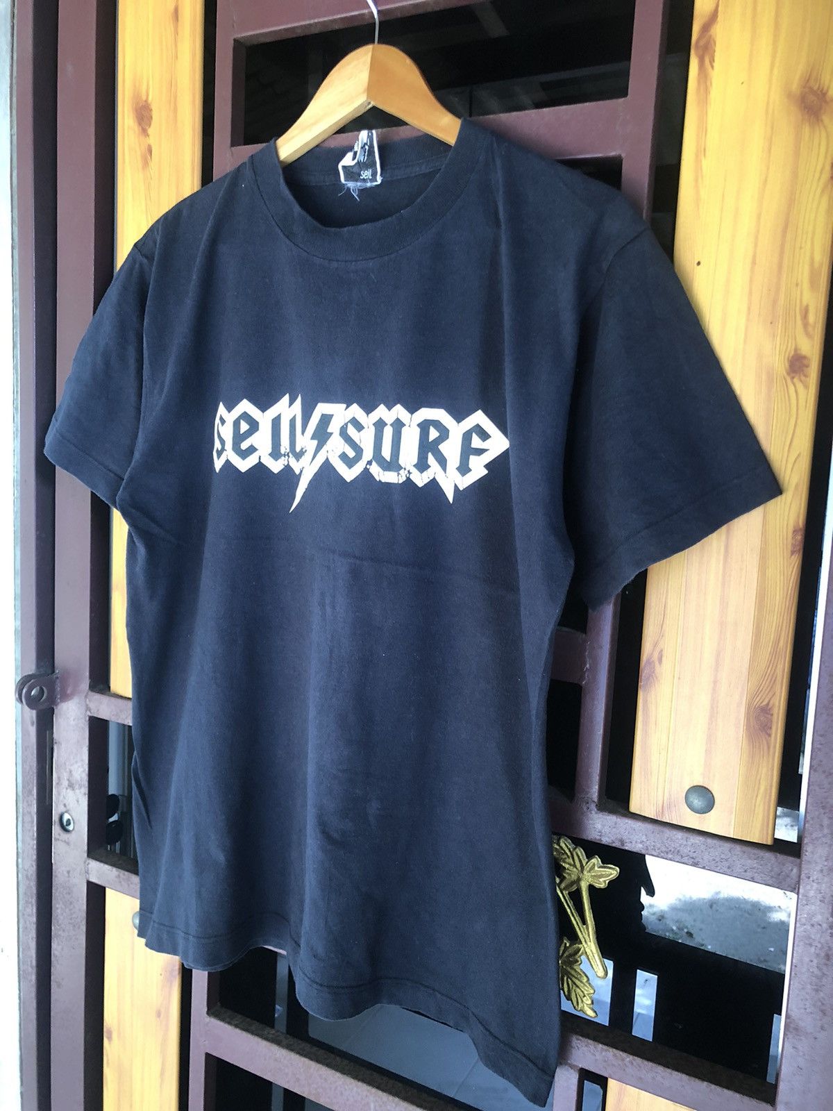 Japanese Brand 🔥Vintage 90s🔥Old School Seil Surf Crew Tshirts Size US M / EU 48-50 / 2 - 12 Thumbnail