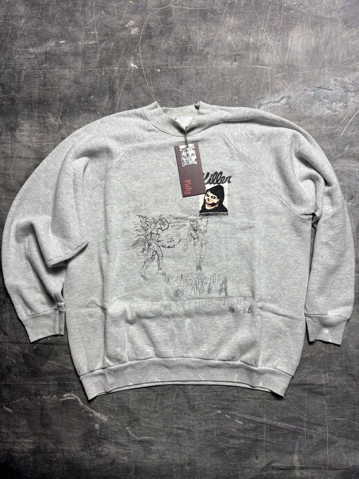 Paly Hollywood Paly Hollywood UDLI Vintage Crewneck Size US L / EU 52-54 / 3 - 1 Thumbnail