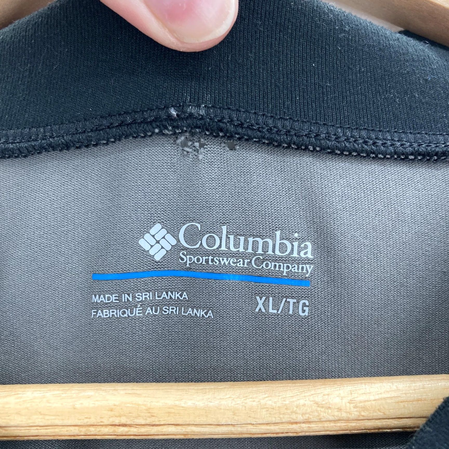 Vintage Columbia Bomber Jacket Mens XL Black Gray Zip Up Stretch Full Zip Outdoors Camp Jacket Size US XL / EU 56 / 4 - 4 Thumbnail