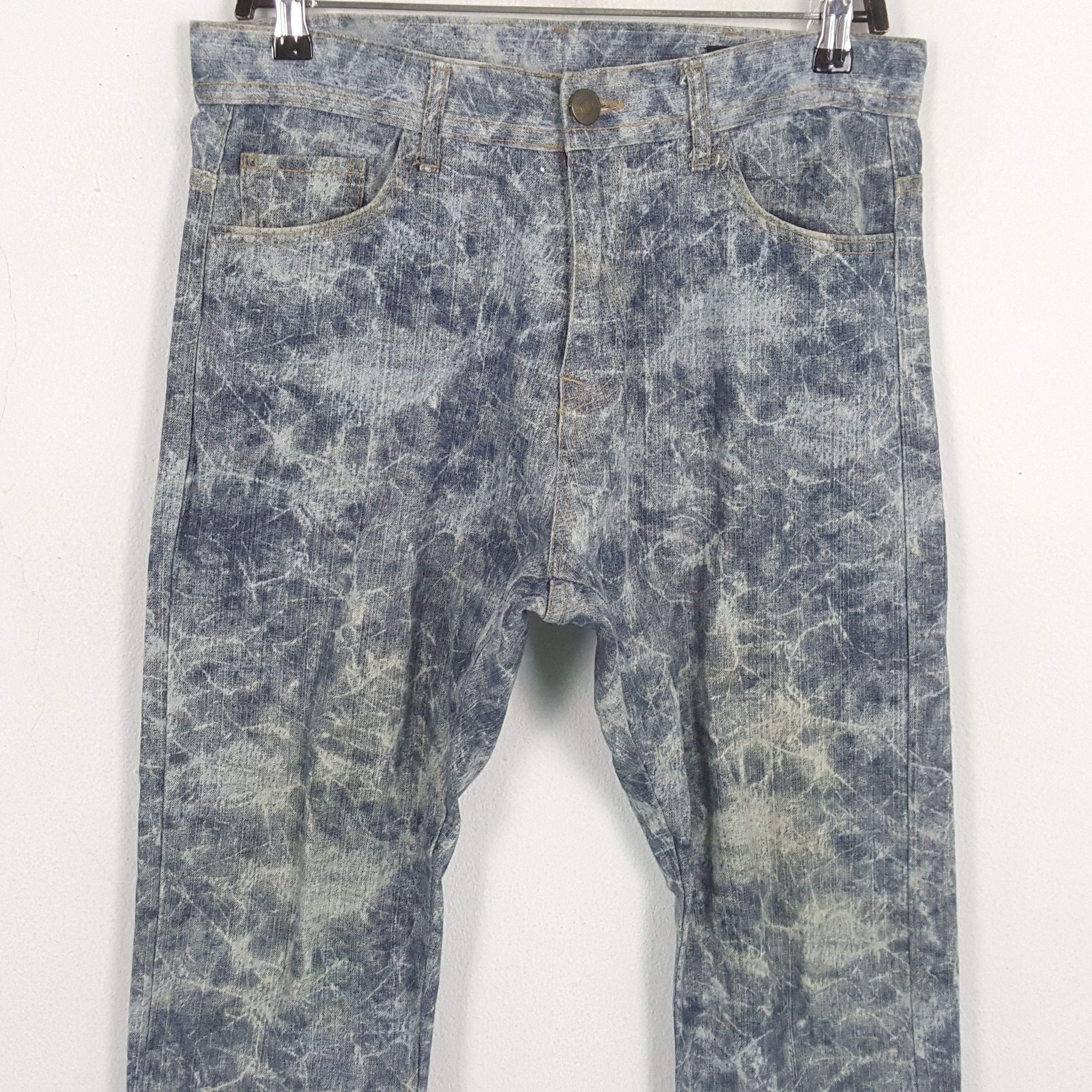 Number (N)ine NUMBER (N)INE Japanese Brand Fashion Design Style Jeans Size US 32 / EU 48 - 2 Thumbnail