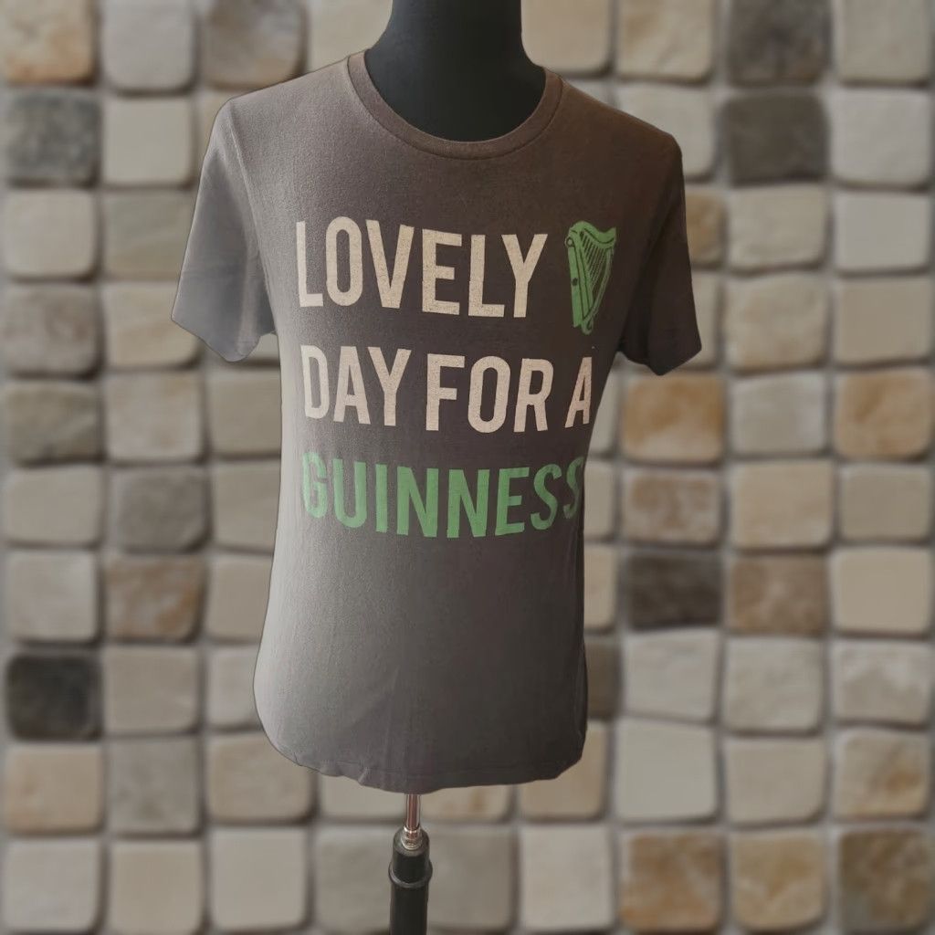 Old Navy Guinness Beer T-Shirt Old Navy Black Short Sleeve Crew Neck Size S Mens Shirt Size US S / EU 44-46 / 1 - 1 Thumbnail