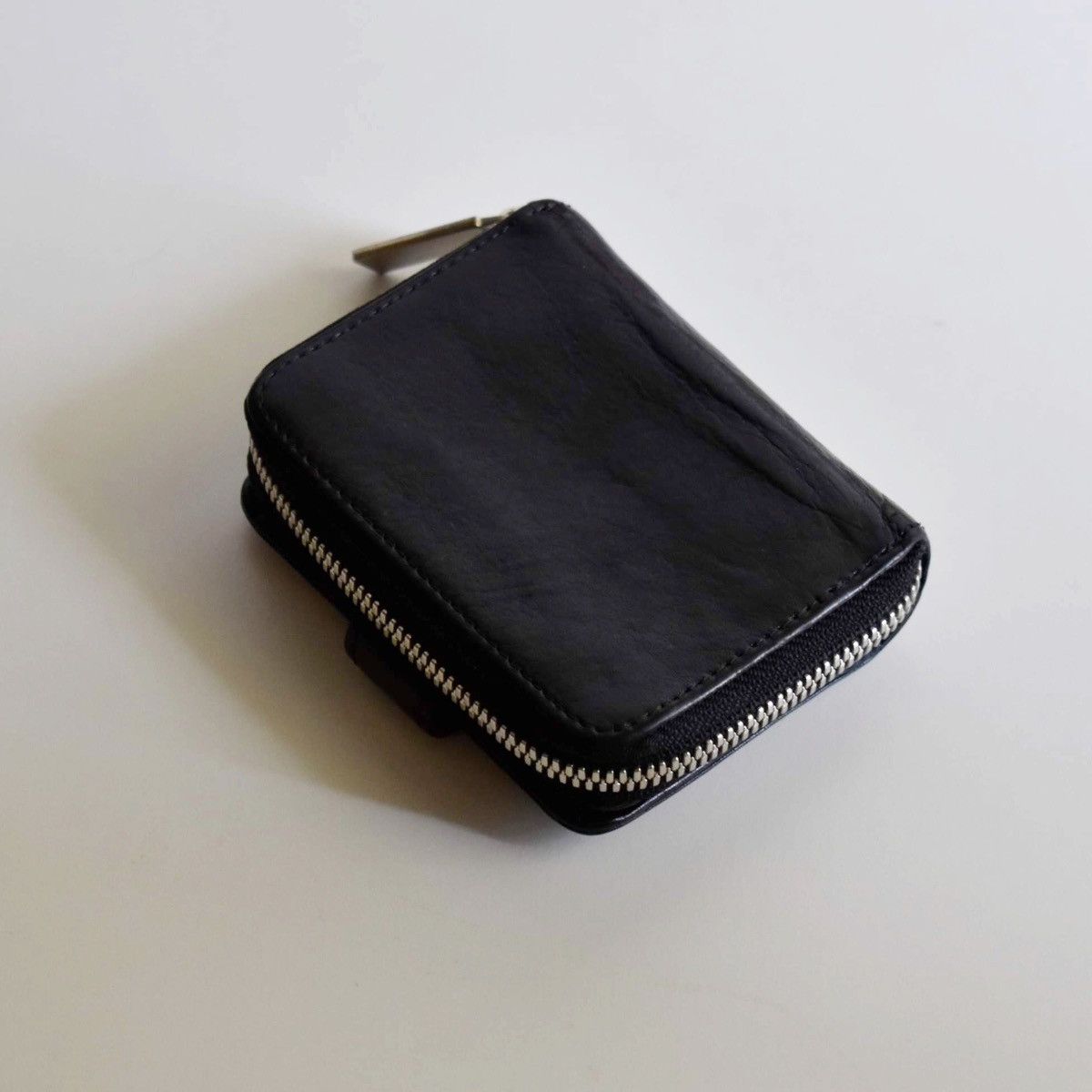 Yohji Yamamoto Yohji Yamamoto POUR HOMME black genuine leather zip wallet Size ONE SIZE - 2 Thumbnail
