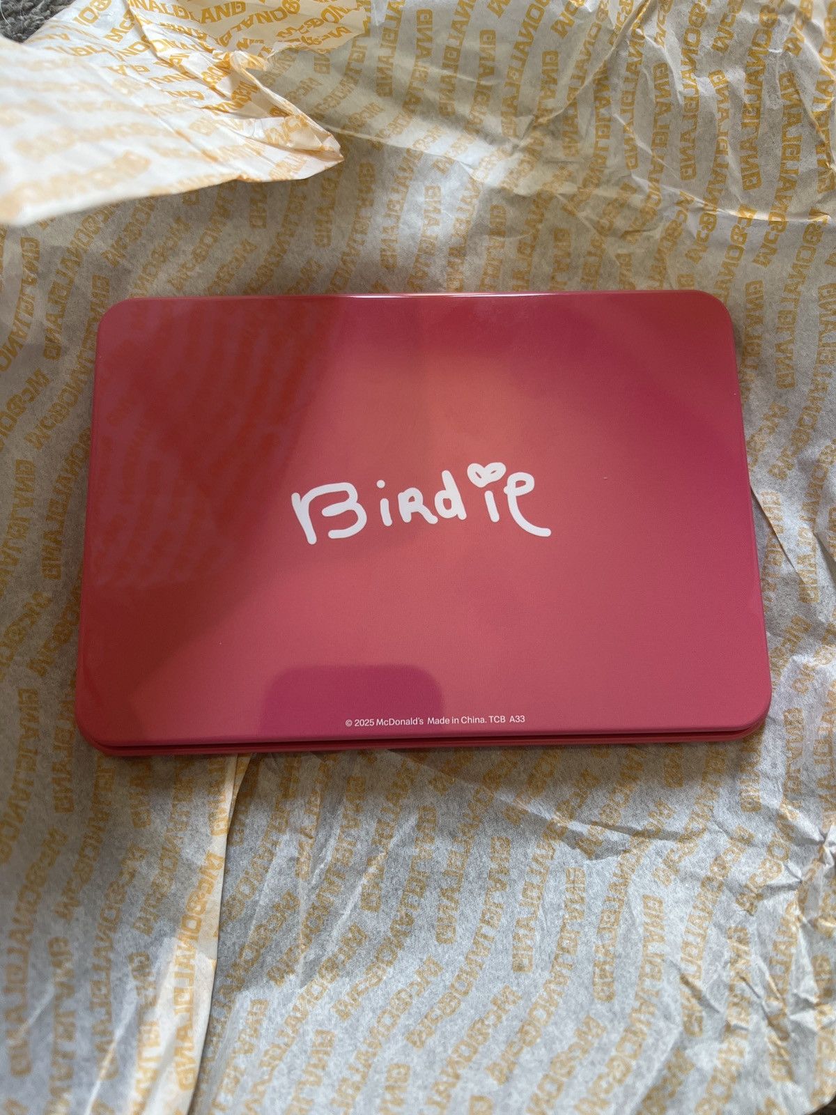 Hypebeast 2025 McDonald’s McDonaldland Birdie Tin Size ONE SIZE - 3 Thumbnail