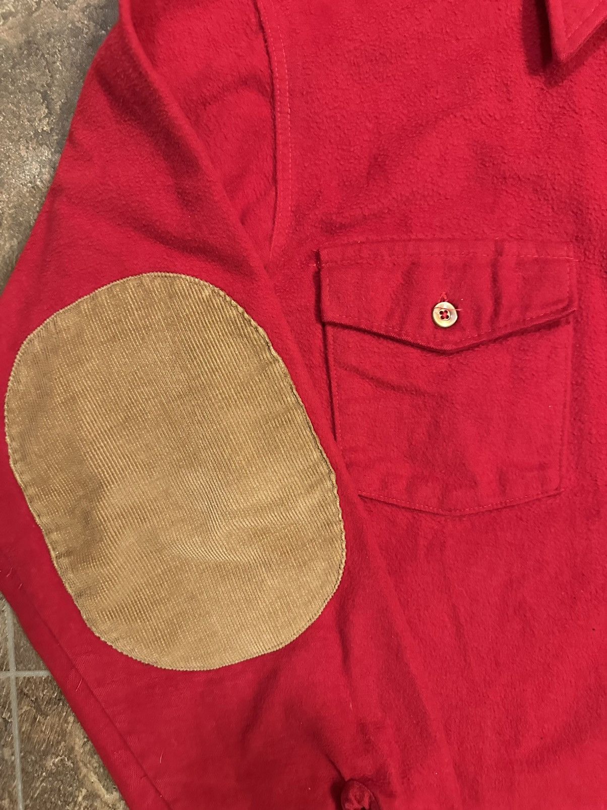 Oshkosh Vintage Osh Kosh B’Gosh Chamois Flannel Corduroy Union USA L Size US XL / EU 56 / 4 - 2 Thumbnail
