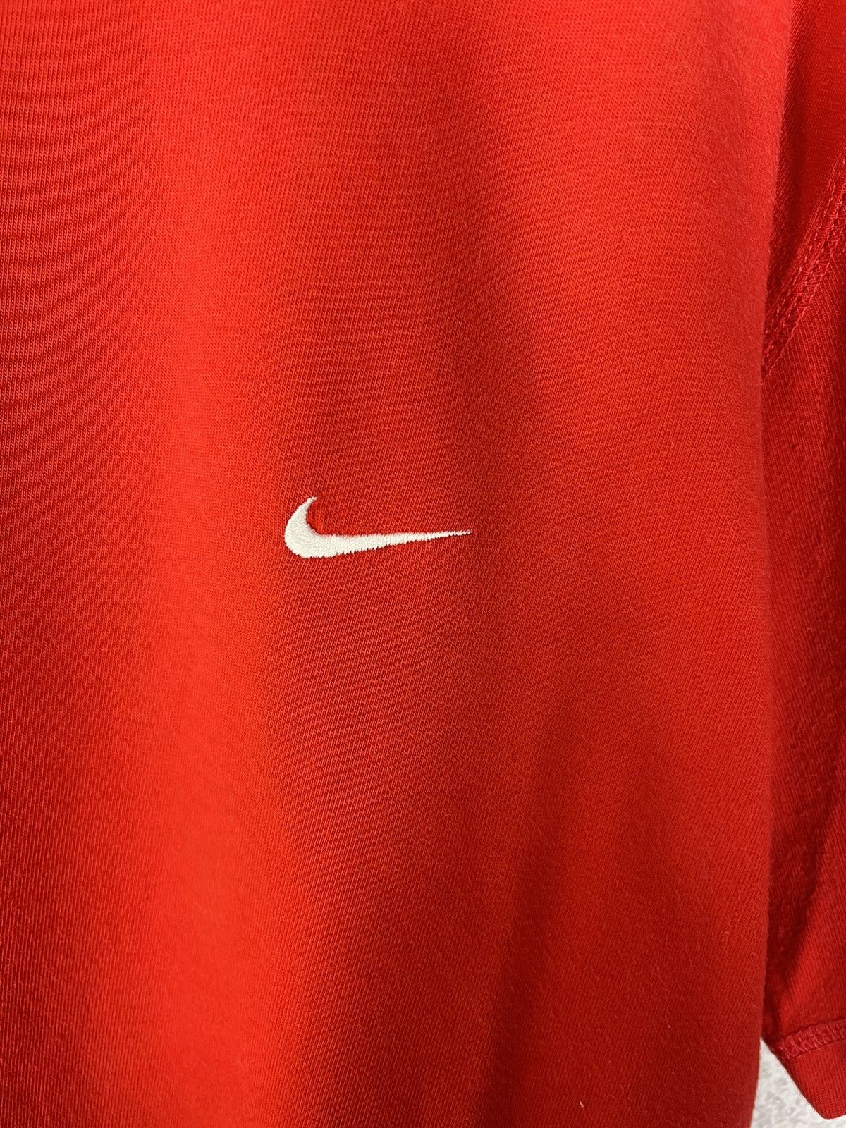 Nike Vintage 90s Nike Small Swoosh Basic Tee Size US L / EU 52-54 / 3 - 3 Thumbnail
