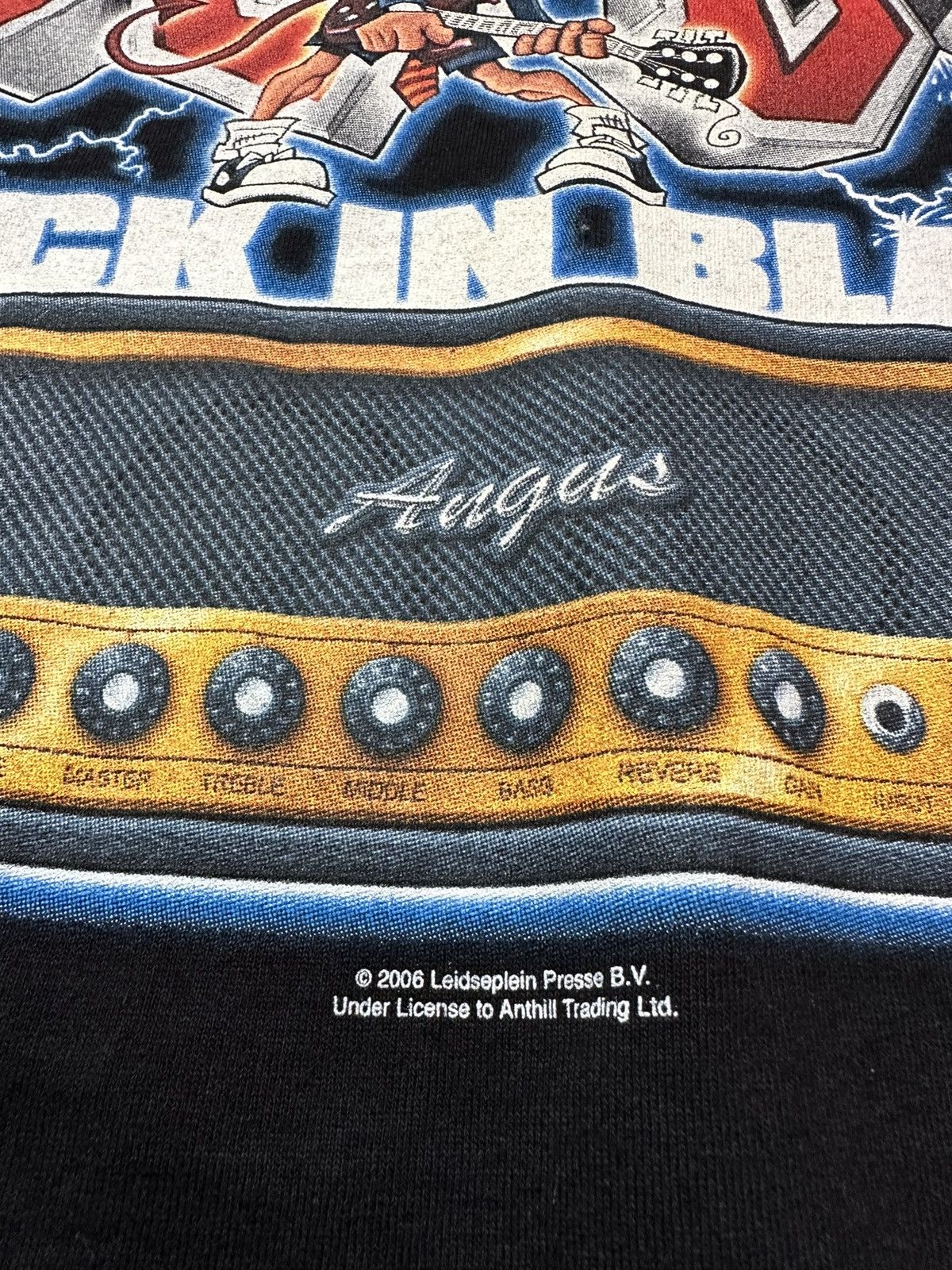 Band Tees × Liquid Blue AC/DC back in black 2006 vintage liquid blue t shirt Size US XL / EU 56 / 4 - 5 Thumbnail