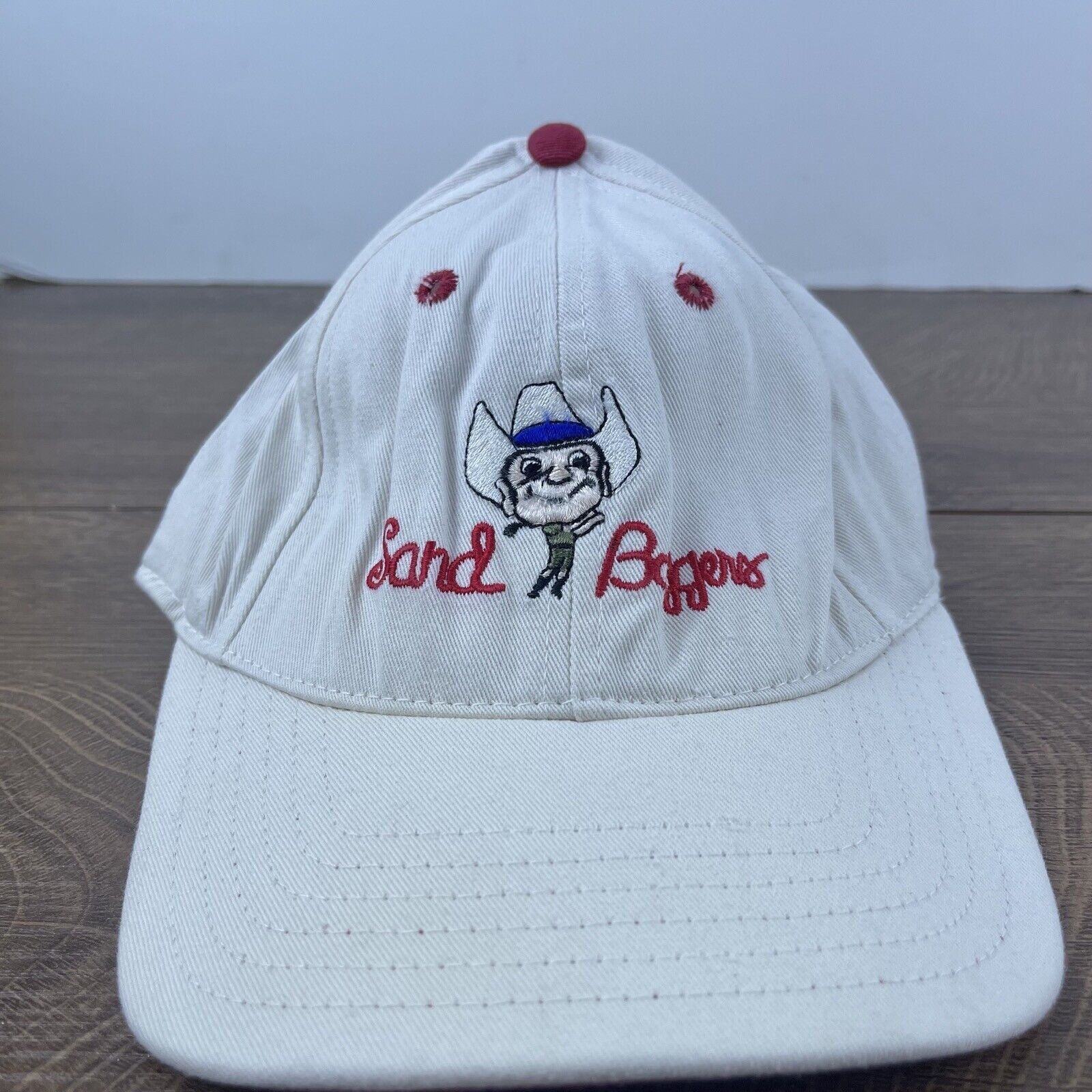 Other Sand Baggers Hat White Cap Hat Adjustable Hat White Adult Ha Size ONE SIZE - 2 Thumbnail