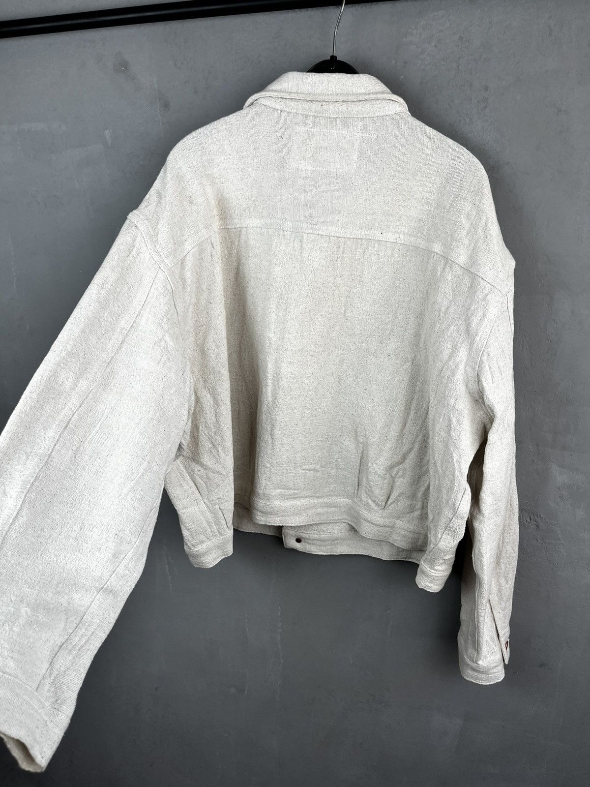 Story Mfg. Story Mfg Tuesday Jacket Ecru Handloom Size US XL / EU 56 / 4 - 8 Thumbnail
