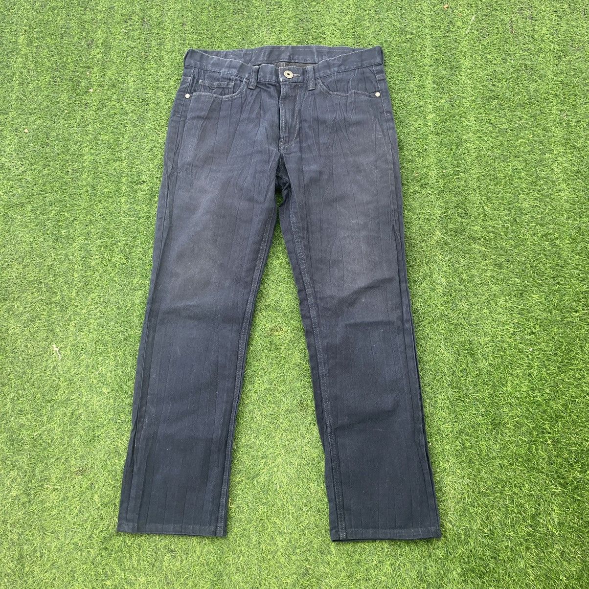 ISSEY MIYAKE MEN DENIM PANTS