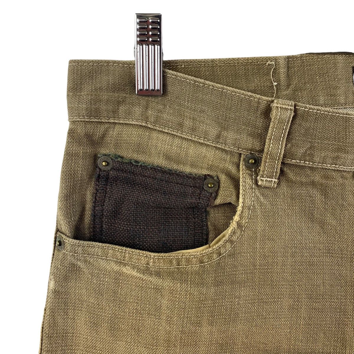 Japanese Brand CONCAVE ATTEMPT Brown colour jeans Size US 34 / EU 50 - 6 Thumbnail