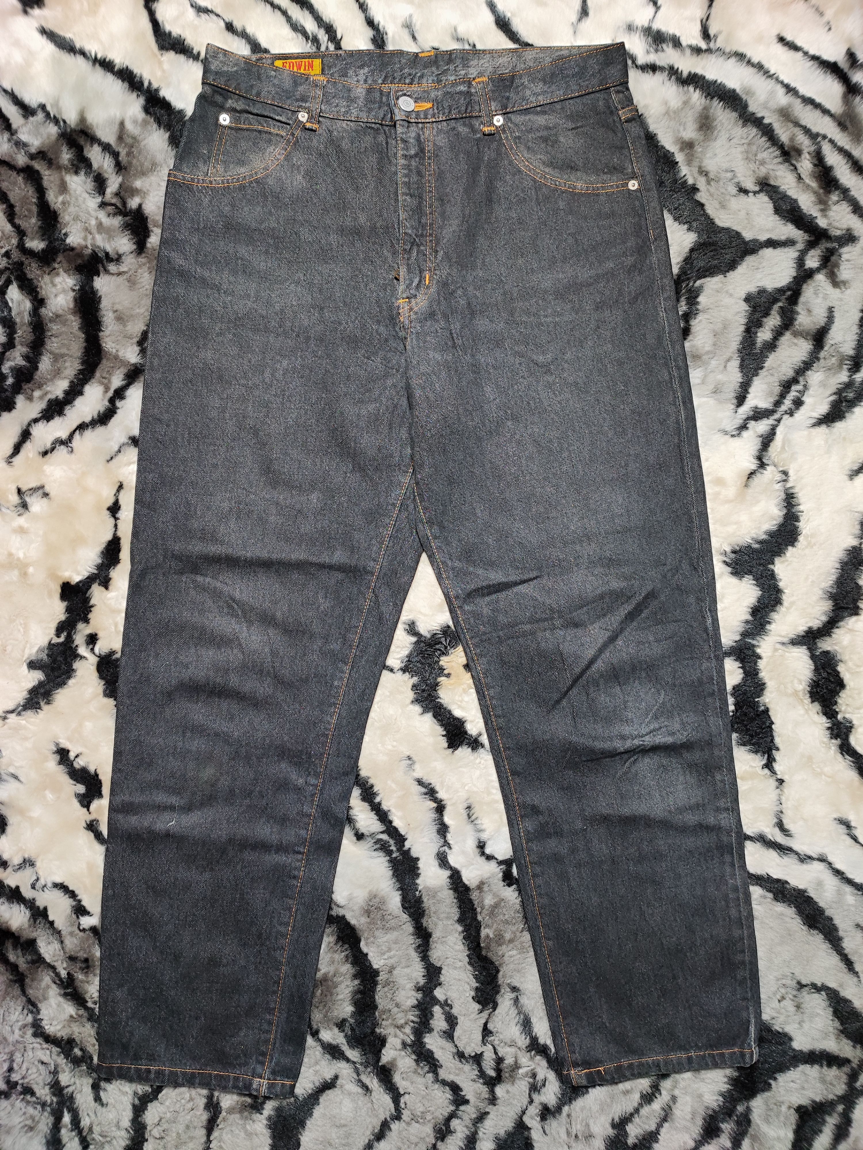 Edwin × Kapital × Tornado Mart VINTAGE EDWIN BASIC JEANS Size US 33 - 2 Thumbnail