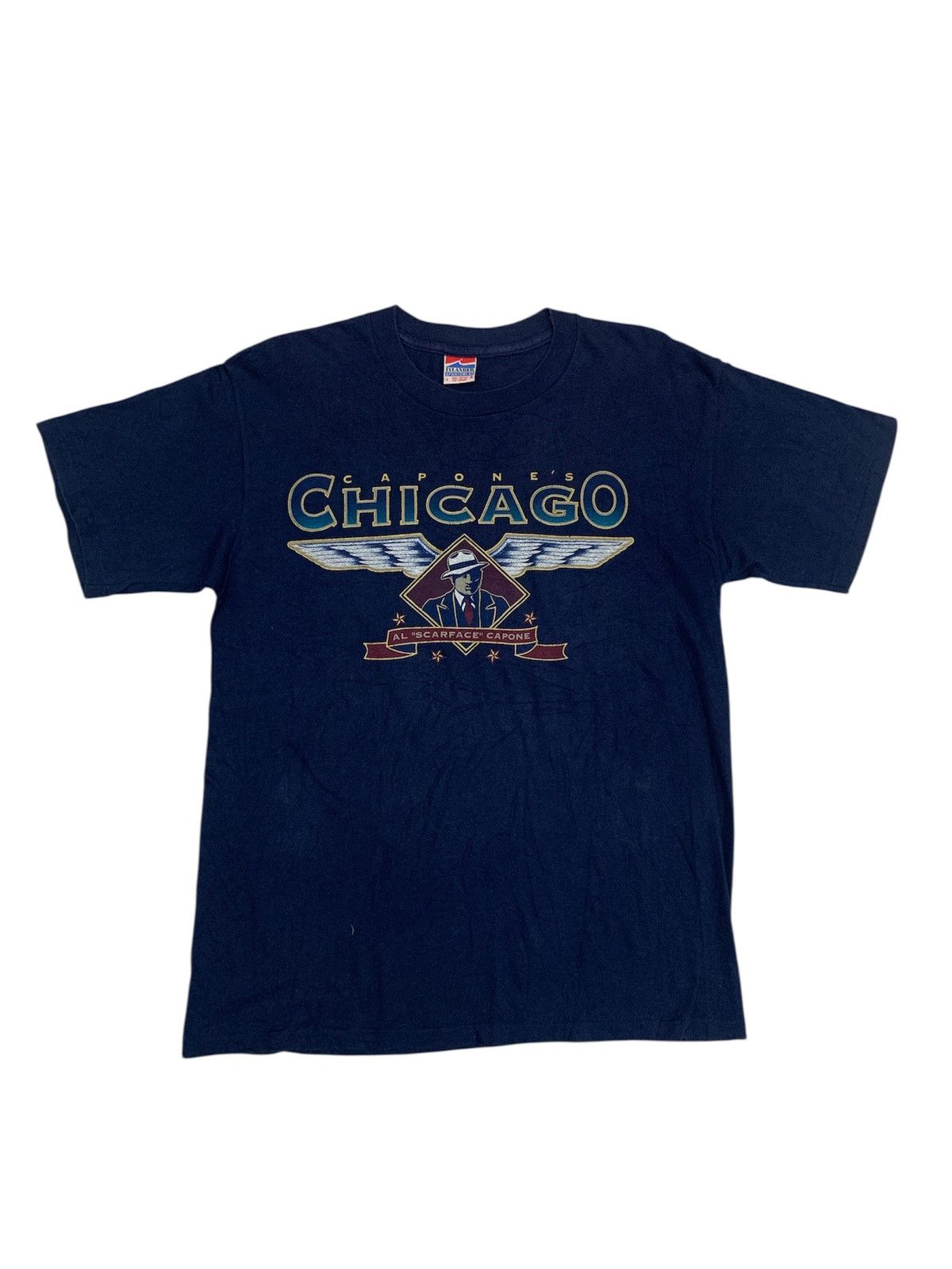 Vintage Vintage Capone’s Chicago Al Scarface Capone shirts movie Size US L / EU 52-54 / 3 - 1 Thumbnail