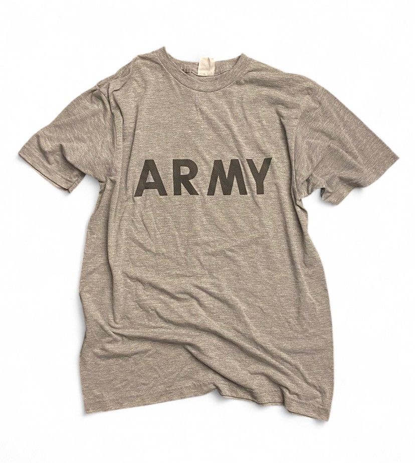 Other vintage gray army tee Size US L / EU 52-54 / 3 - 1 Thumbnail