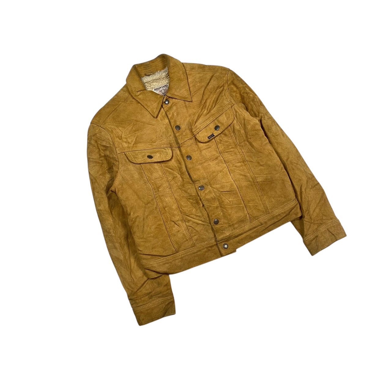Lee × Sugar Cane Vintage Sugarcane Riders Western Wear Leather Suede Jacket Size US M / EU 48-50 / 2 - 4 Thumbnail