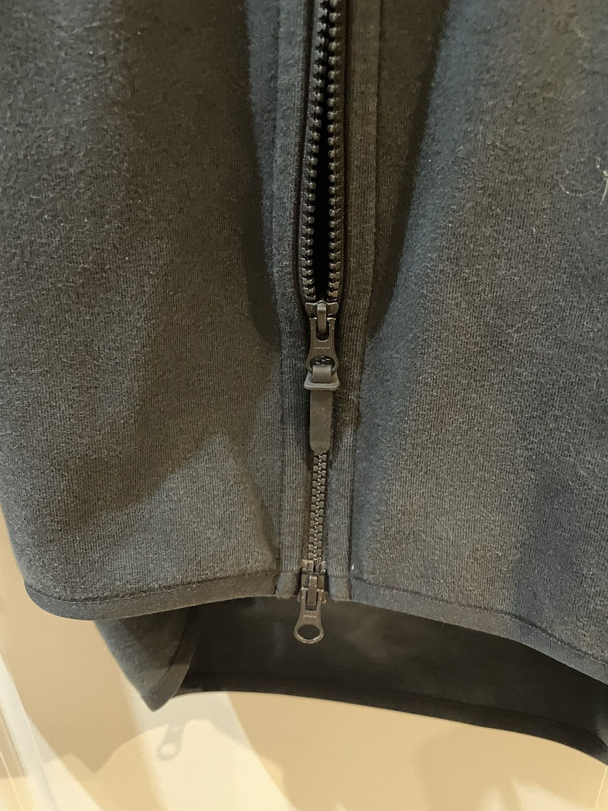 Nike Vintage Nike Tech Fleece Hoodie Black Full Zip Size US L / EU 52-54 / 3 - 2 Thumbnail