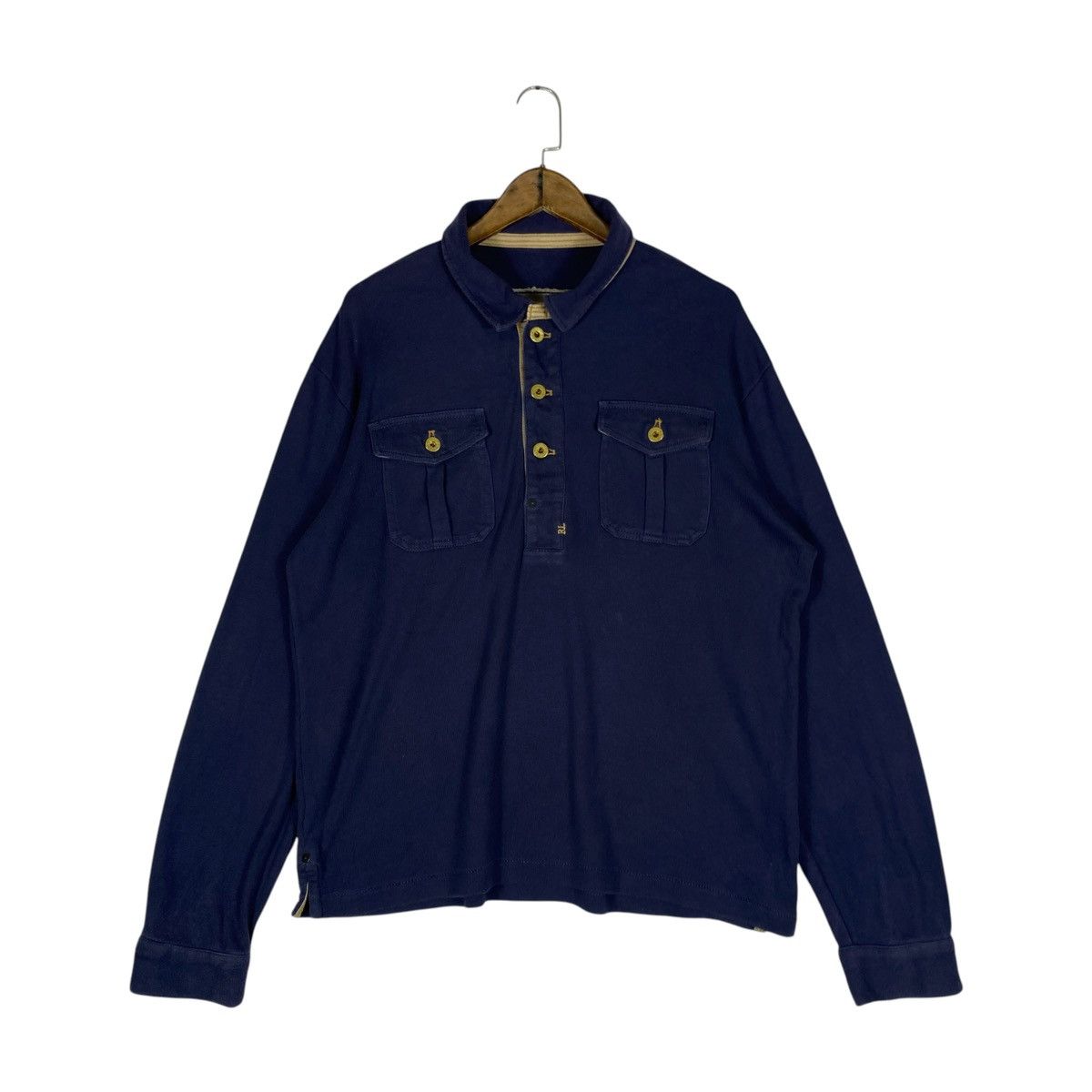 Polo Ralph Lauren Polo Jeans Ralph Lauren Collar Button Shirt Size US XL / EU 56 / 4 - 2 Thumbnail