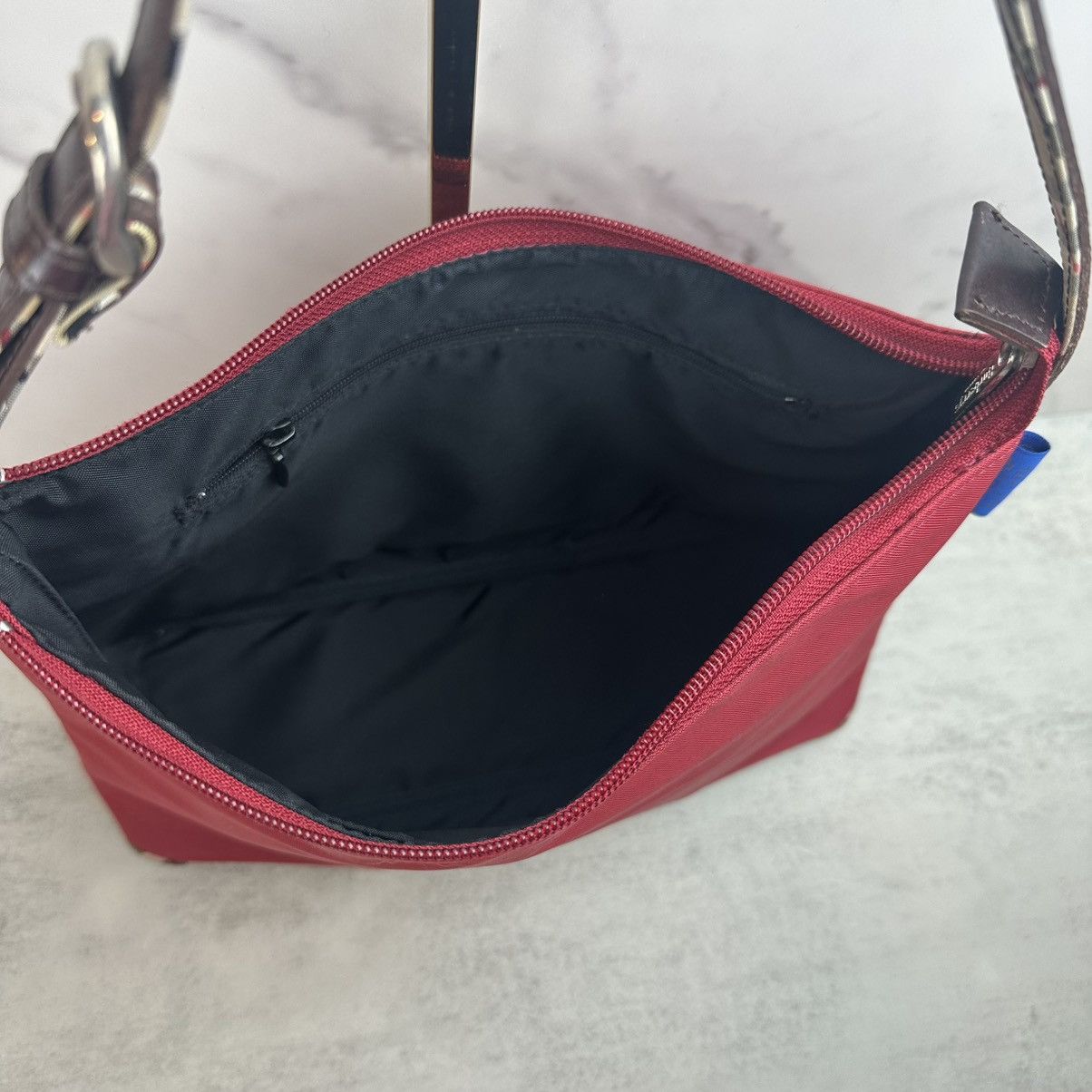 Burberry Burberry Blue Label Red Nylon Pochette Size ONE SIZE - 11 Thumbnail