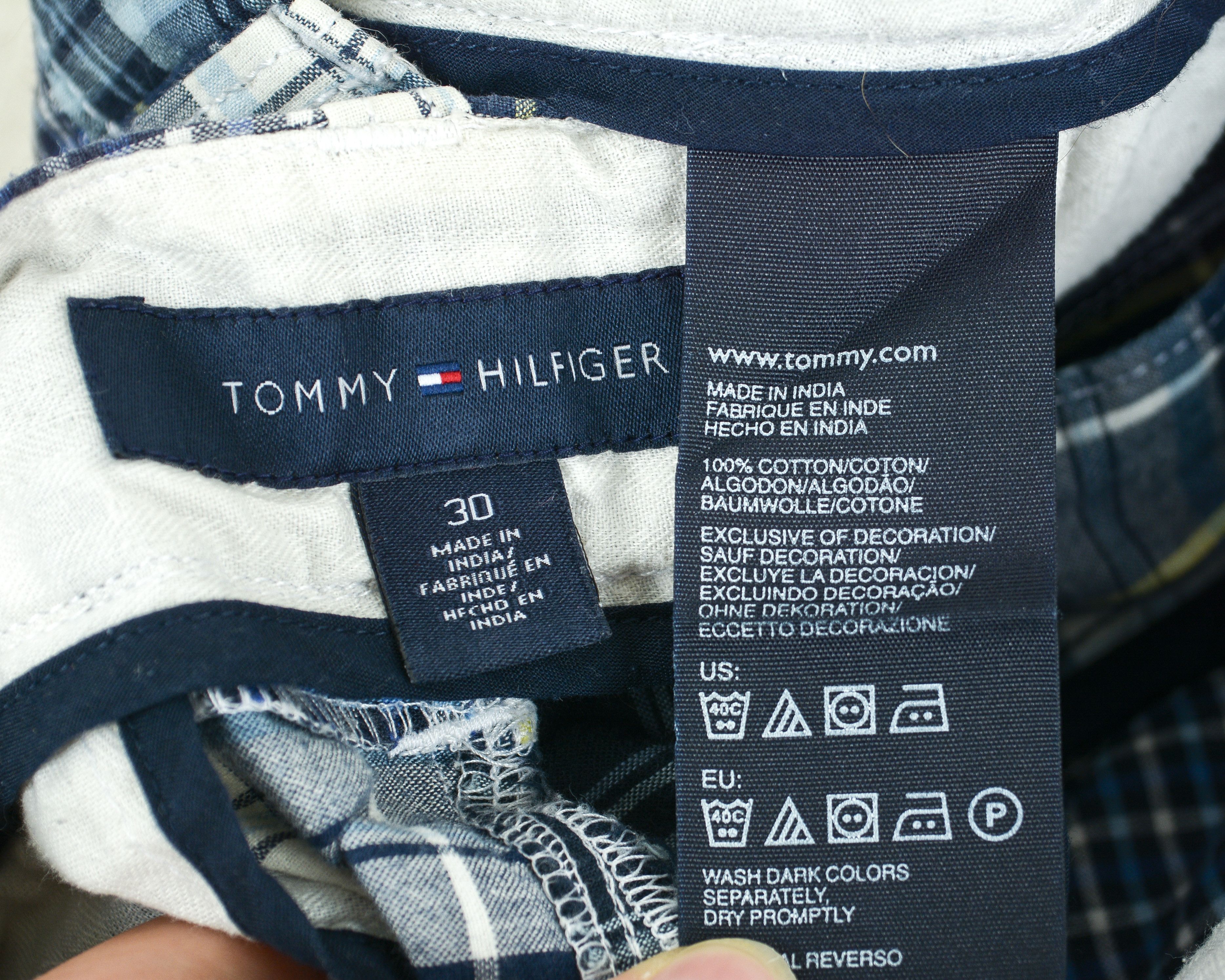 Tommy Hilfiger Mens W30 Shorts Pants Checked Plaid Tartan Bermudas Summer Size US 30 / EU 46 - 5 Thumbnail
