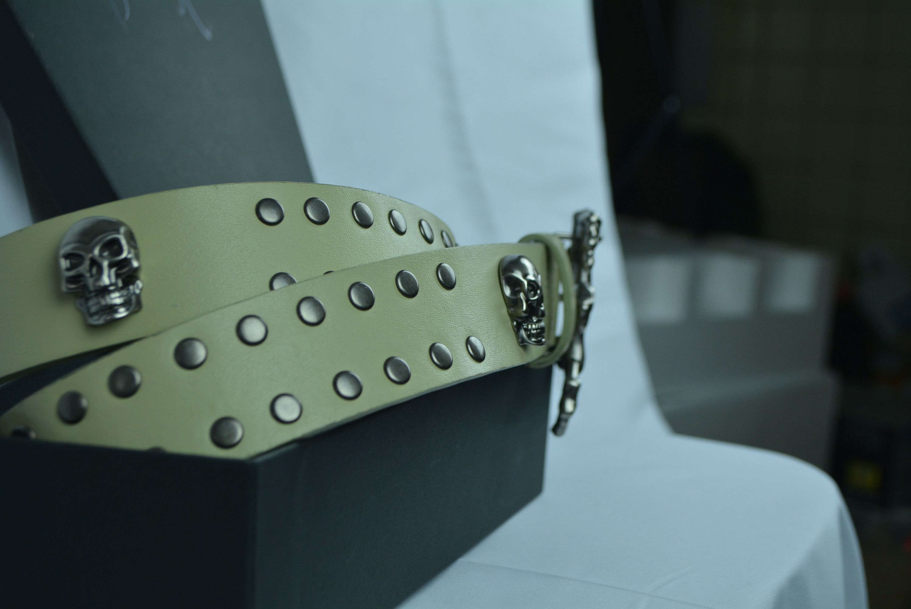 Revenge BONE BELT CREAM Size 28 - 6 Thumbnail