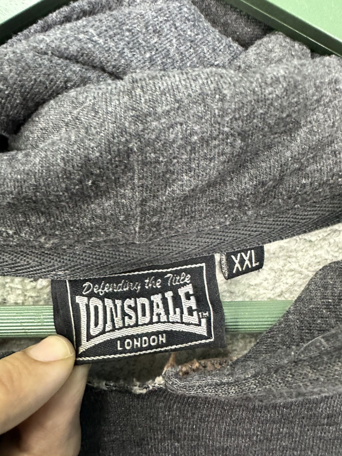 Lonsdale Y2k Lonsdale London Hoodie Sweatshirt Z336 Size US XL / EU 56 / 4 - 9 Thumbnail