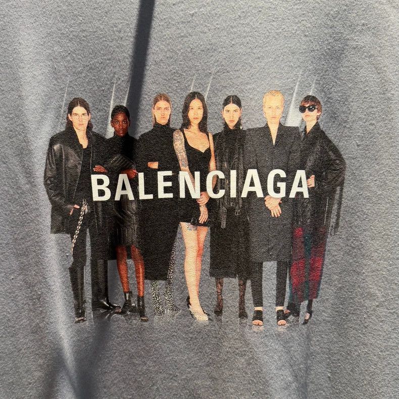 Balenciaga Balenciaga Gray Short Sleeve T Size US XS / EU 42 / 0 - 2 Thumbnail
