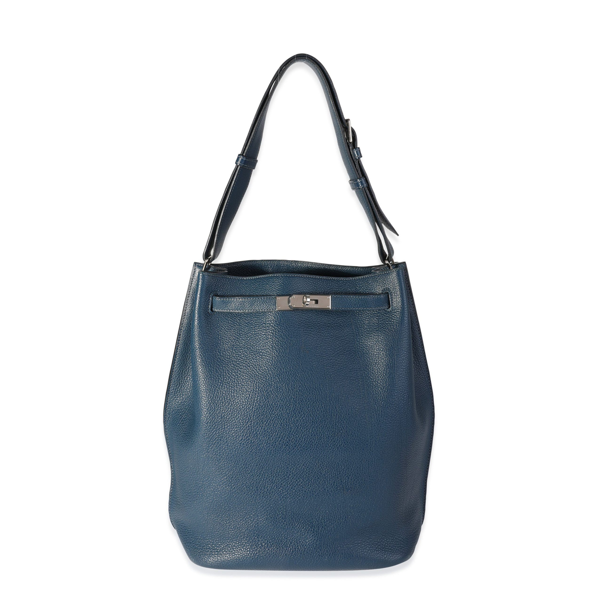 Hermes Bleu De Malte Togo So Kelly 26 PHW