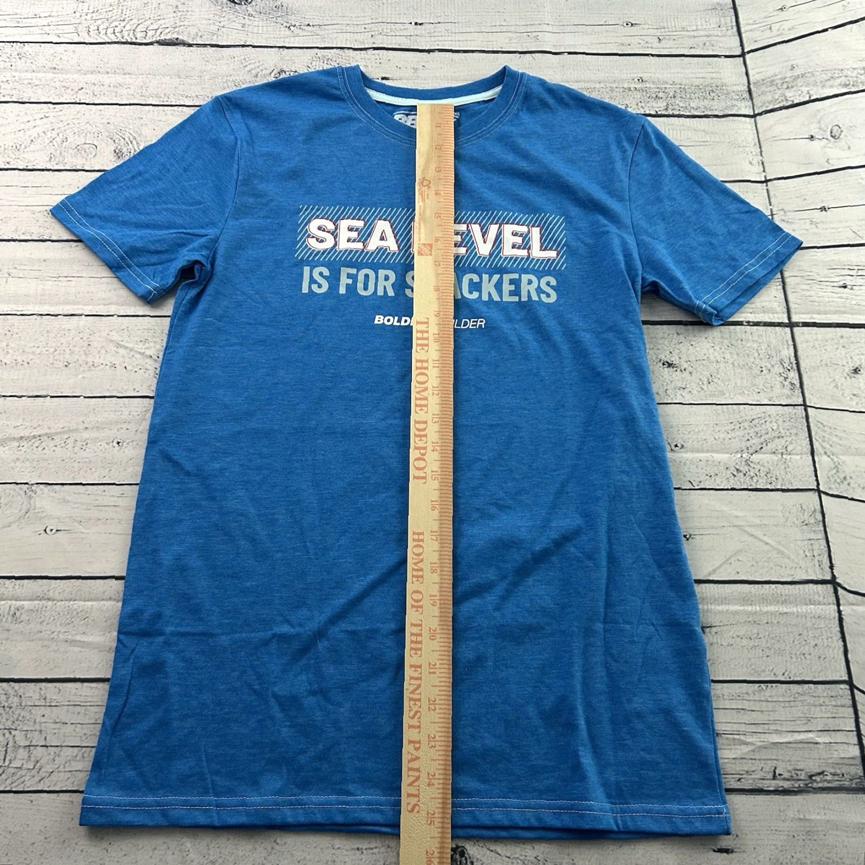 Vintage Bolder Boulder Shirt Men's Small Short Sleeve T Shirt Sea Level Is For Slackers Size US S / EU 44-46 / 1 - 4 Thumbnail