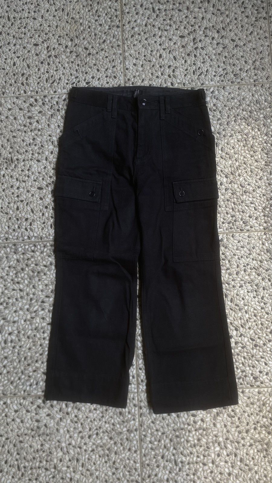 Comme des Garcons Comme des Garçons Tricot Black Multi-Pocket CargoPants Size US 28 / EU 44 - 1 Thumbnail