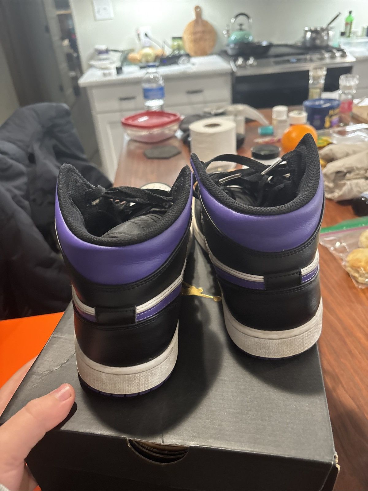 Jordan Brand Jordan 1 mid Dark iris Size US 9 / EU 42 - 2 Thumbnail