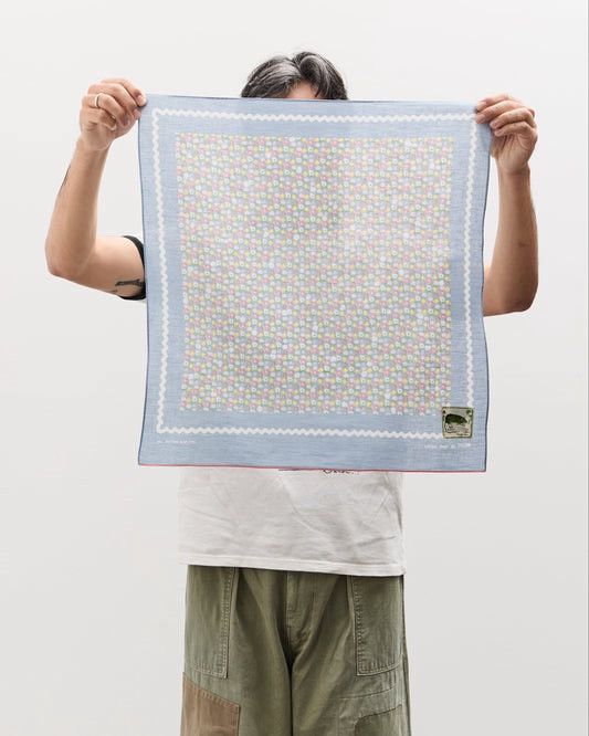 Kapital Kapital fastcolor Selvedge Bandana (SKULL & FLOWER) Size ONE SIZE - 2 Thumbnail