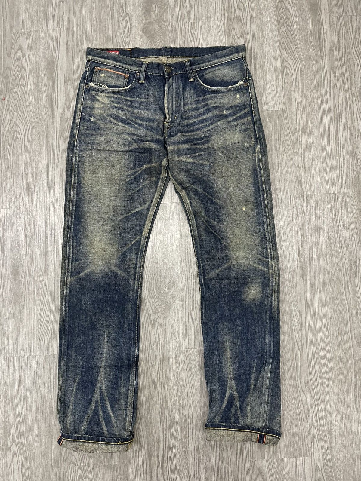 Edwin × Japanese Brand Edwin Made in japan Red Selvedge Denim Size US 34 / EU 50 - 2 Thumbnail