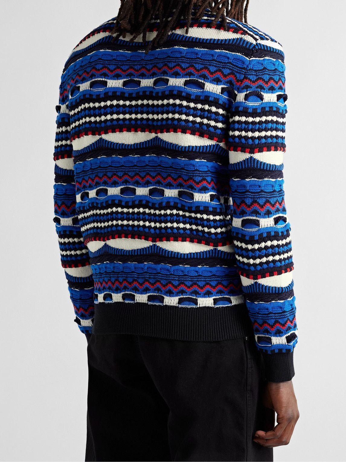 Missoni o1y0225 Crewneck Sweater in Multicolor Size US M / EU 48-50 / 2 - 4 Thumbnail