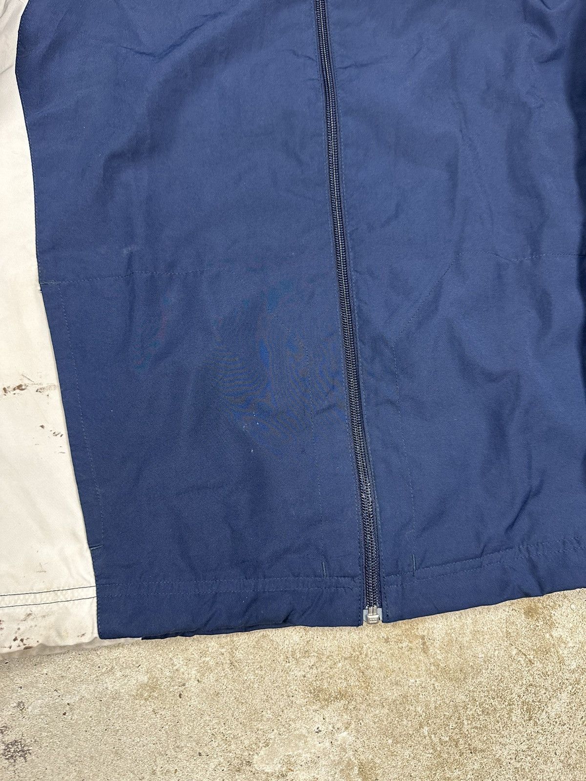Nike × Vintage Vintage Y2K Nike Navy Track Jacket Swoosh Size US M / EU 48-50 / 2 - 5 Thumbnail