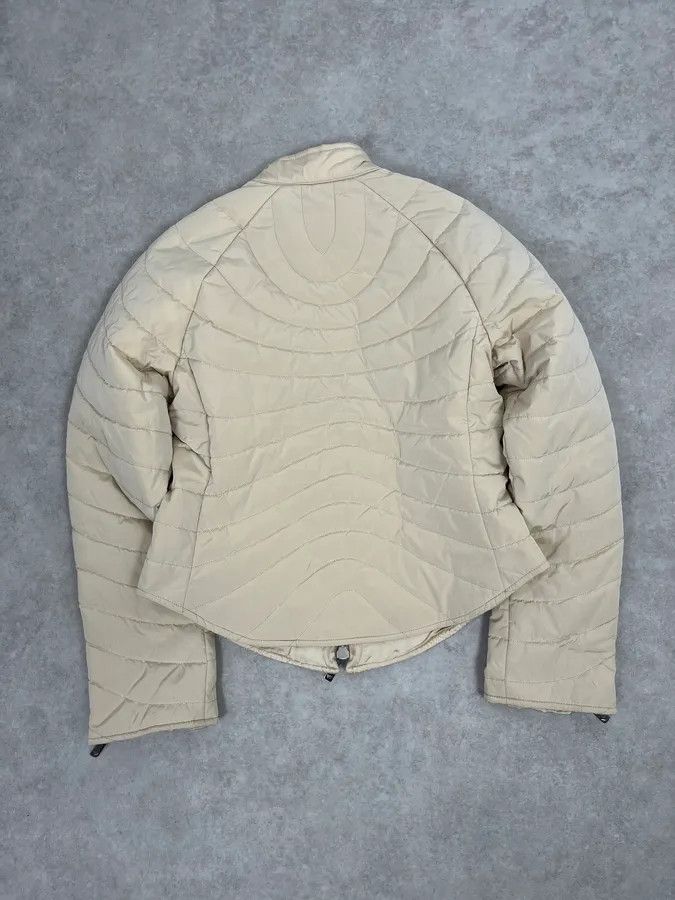 Emporio Armani AW2003 Emporio Armani Cream Cropped Contemporary Jacket Size XS / US 0-2 / IT 36-38 - 6 Thumbnail