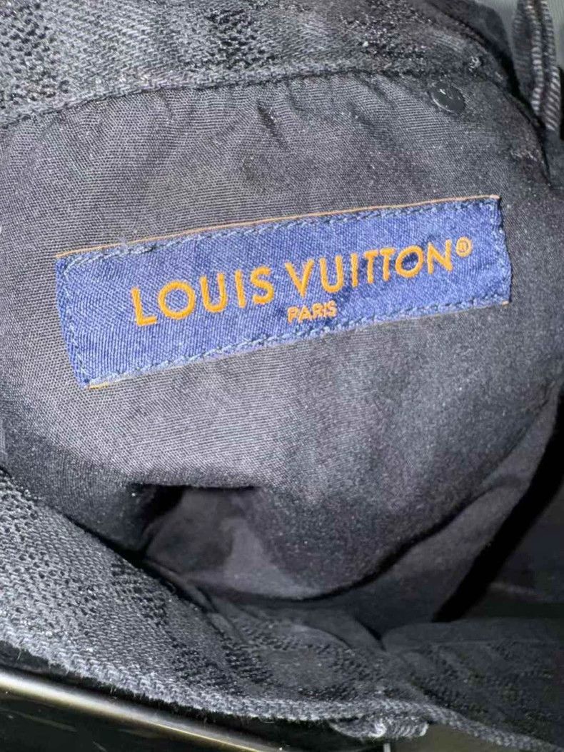 Louis Vuitton Louis Vuitton SS25 Checkerboard Flocked Jeans Size US 27 - 4 Thumbnail