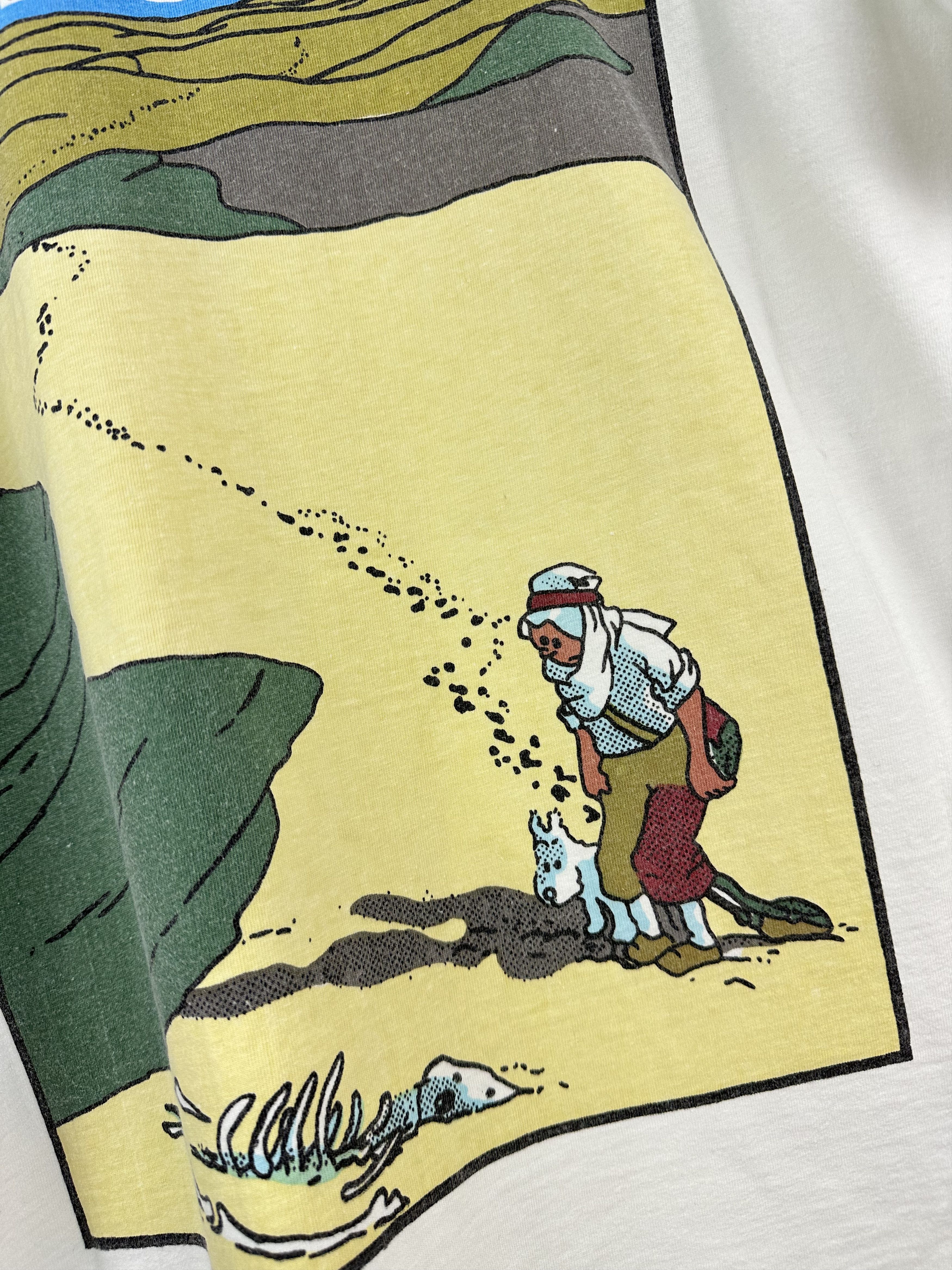 Cartoon Network × Vintage Vintage Adventures Tintin Cigaras Pharaon Shirt Tee Rare Size US L / EU 52-54 / 3 - 10 Thumbnail