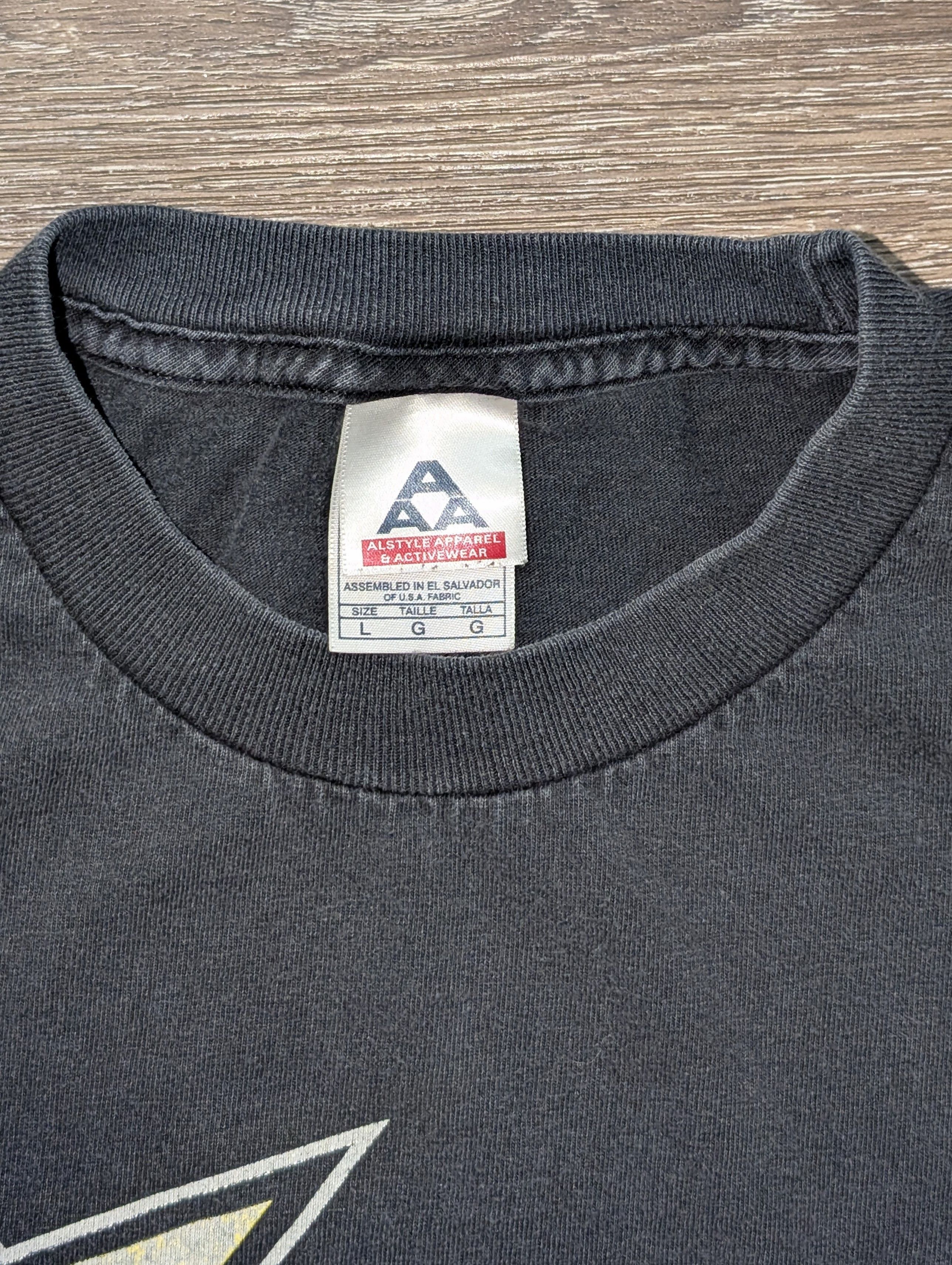 Vintage Vintage Rockstar Energy Drink logo t-shirt - SIZE L Size US XL / EU 56 / 4 - 4 Thumbnail