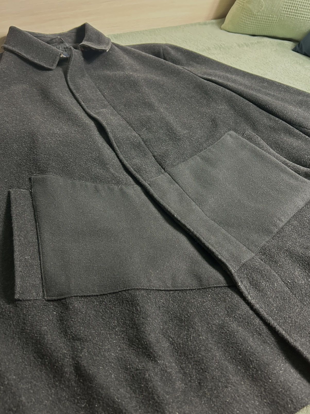 Burberry Burberry London 1998 Vintage Overcoat Wool & Cashmere Blend Size US XL / EU 56 / 4 - 10 Thumbnail