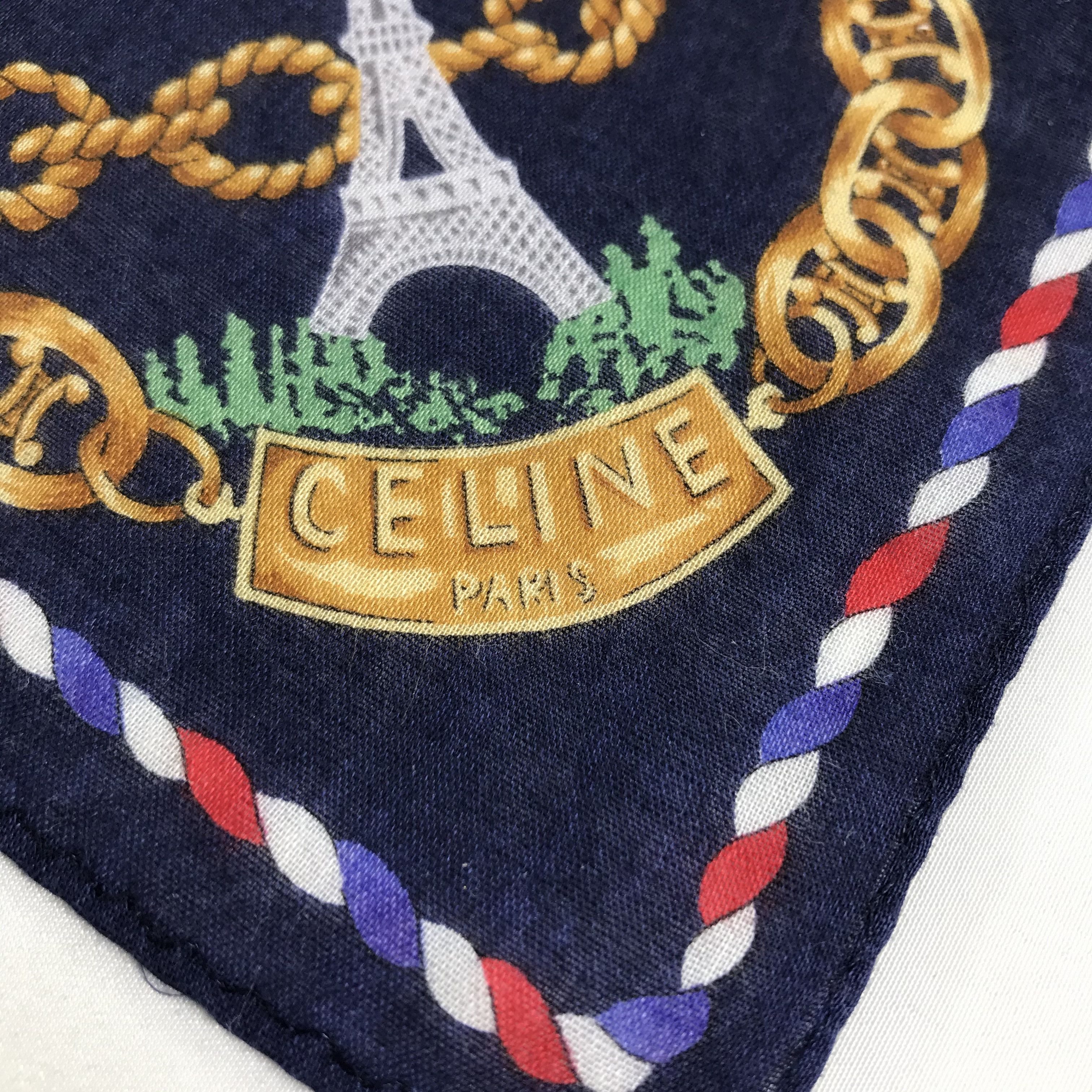 Celine Celine Handkerchief Neckerchief Bandana H81 Size ONE SIZE - 4 Thumbnail