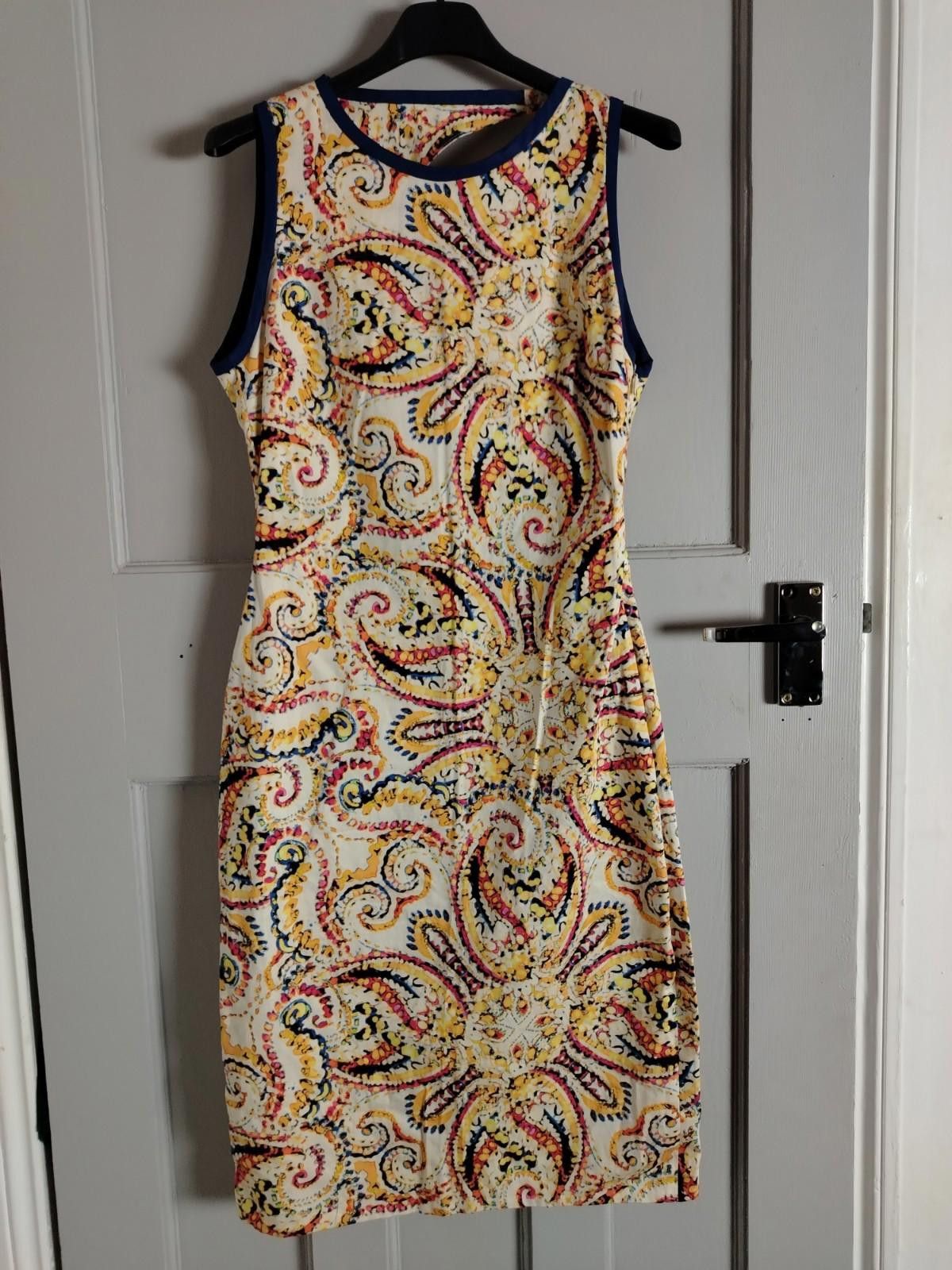 Other Pre-Loved Women's Multicolour Patterned Sleeveless Dress Size M / US 6-8 / IT 42-44 - 2 Thumbnail