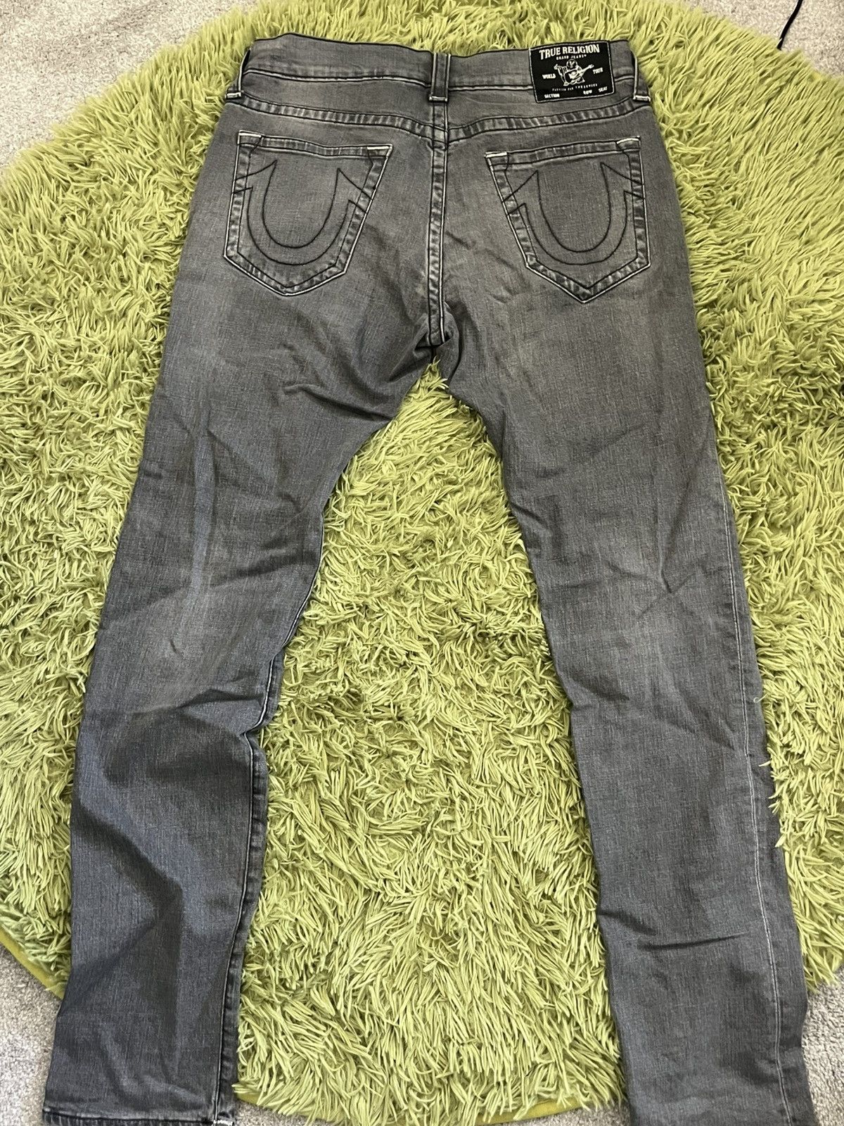 True Religion Grey True Religion denim Size US 33 - 2 Thumbnail