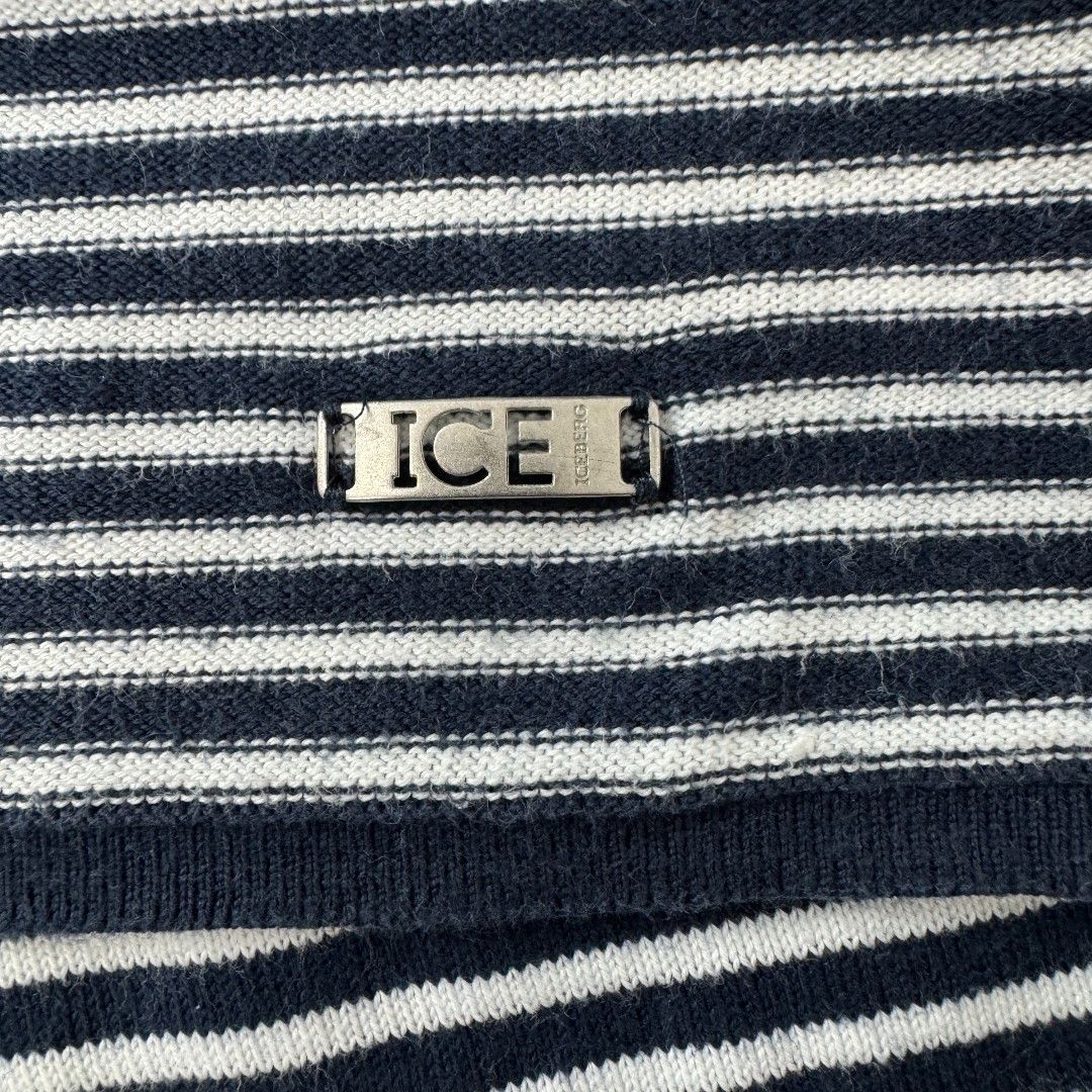 Iceberg Striped Pocket T-shirt Size US XL / EU 56 / 4 - 5 Thumbnail