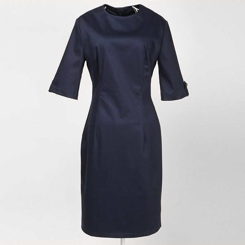 Other Vintage inspired navy blue dresses half sleeves pencil Size XL / US 12-14 / IT 48-50 - 1 Thumbnail