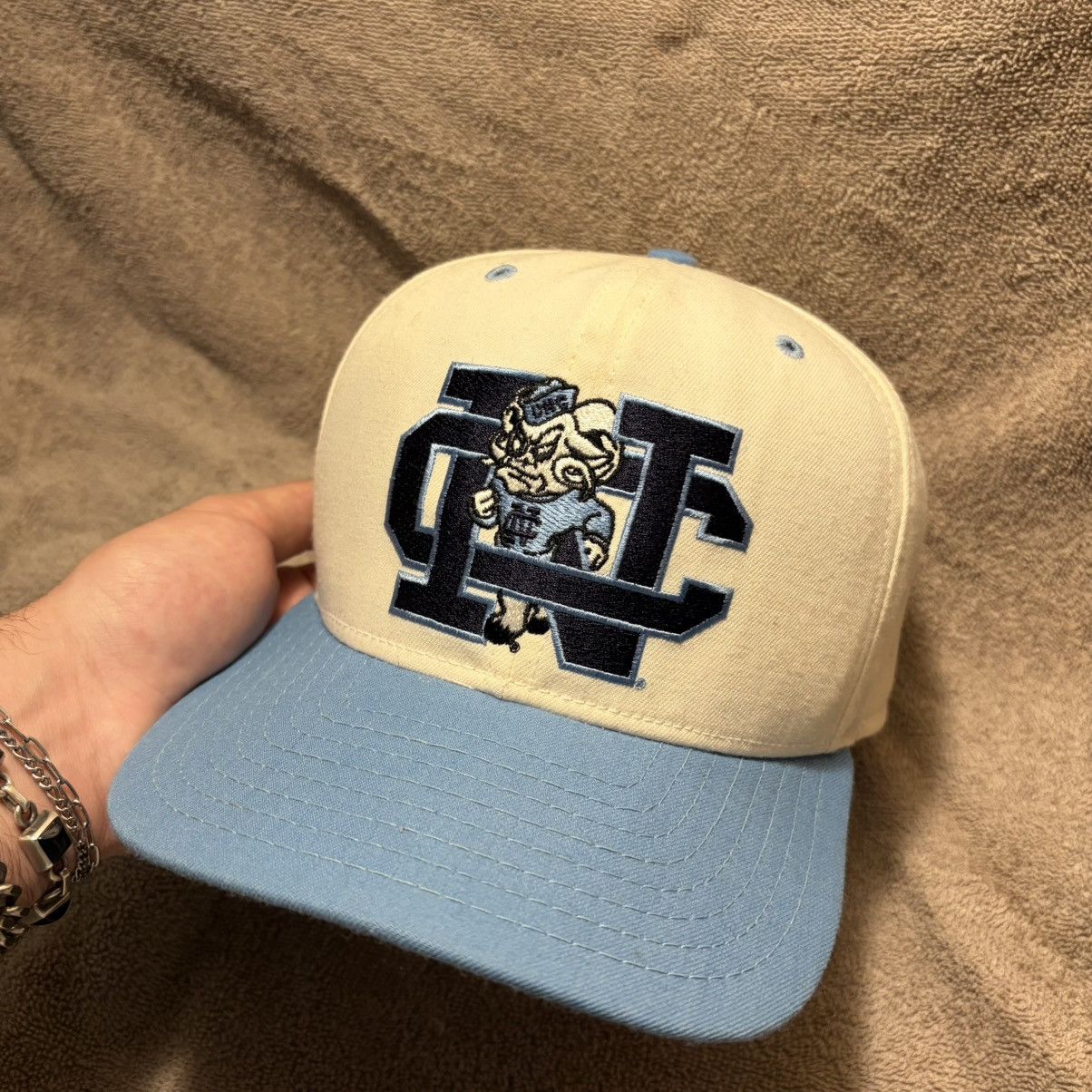 New Era Vintage 90s New Era UNC Tar Heels Pro Model Snapback Hat Size ONE SIZE - 3 Thumbnail